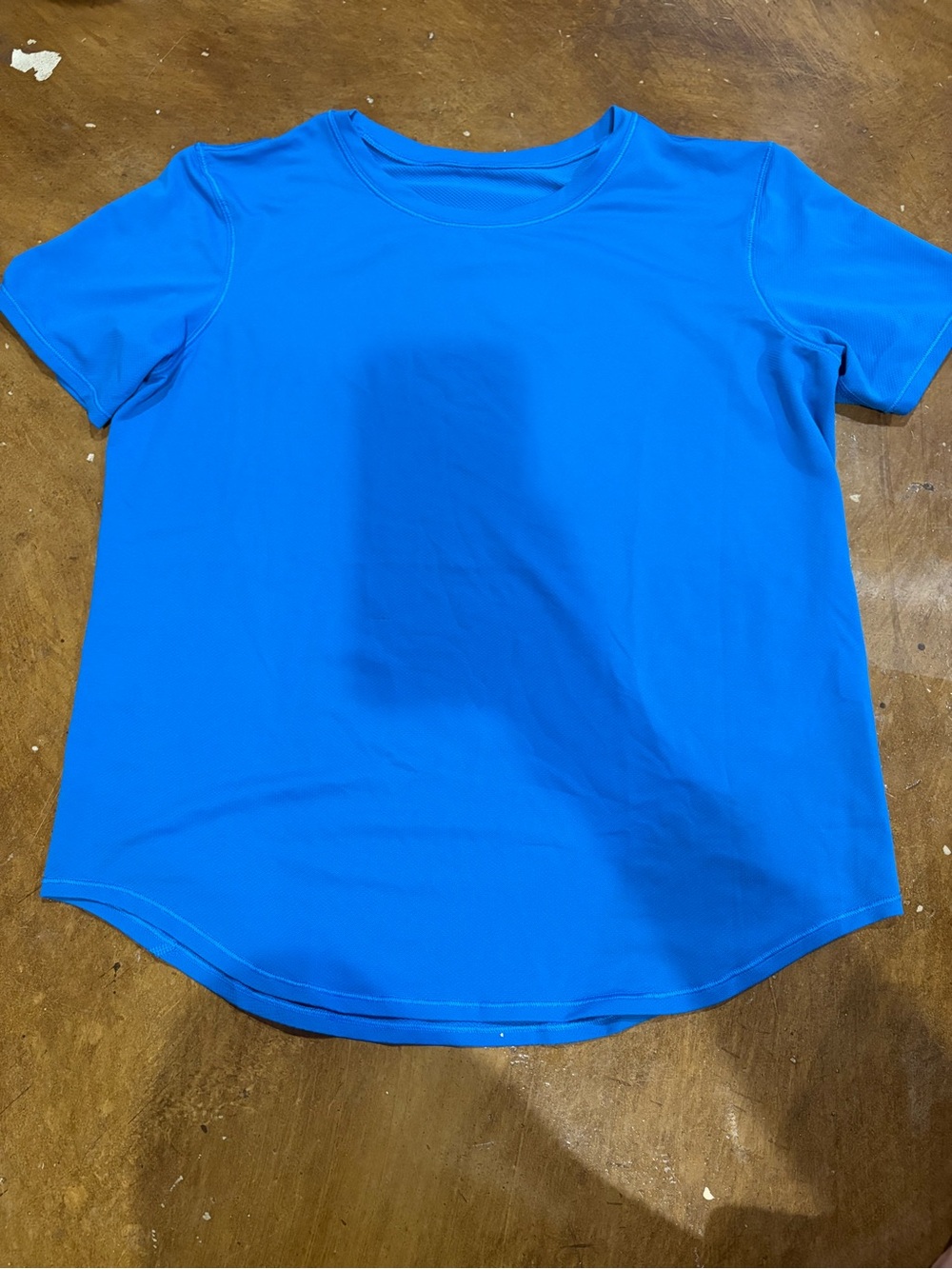 lululemon athletica Bright Blue Short Sleeve Top